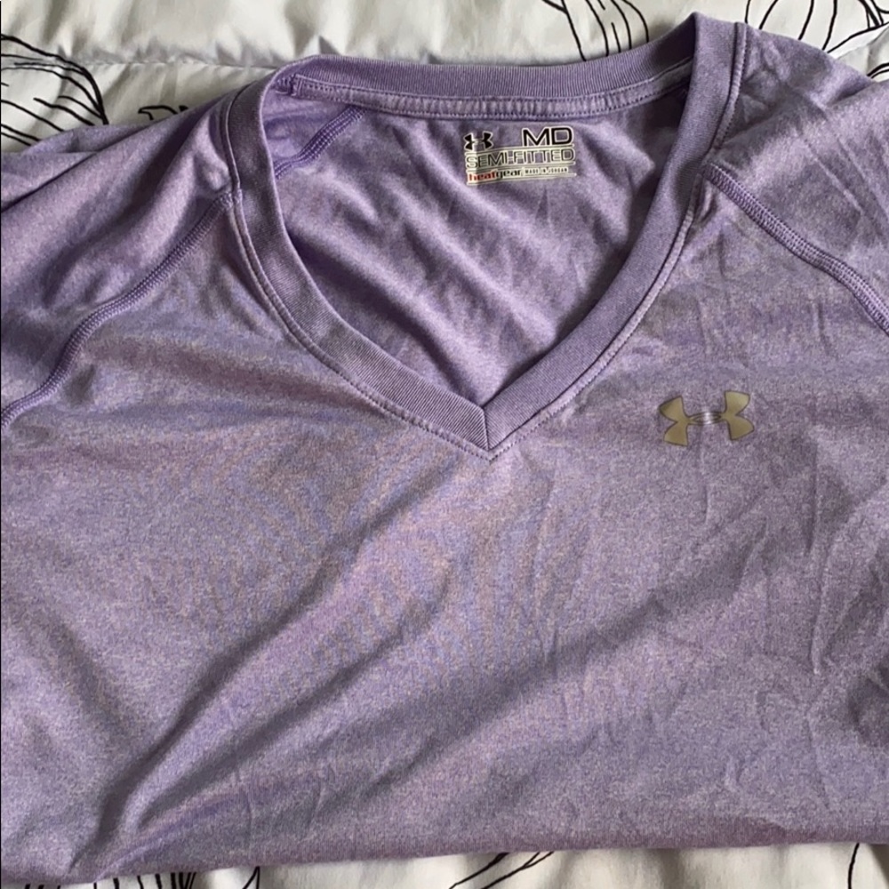 Uber Armour semi-fitted women’s tee